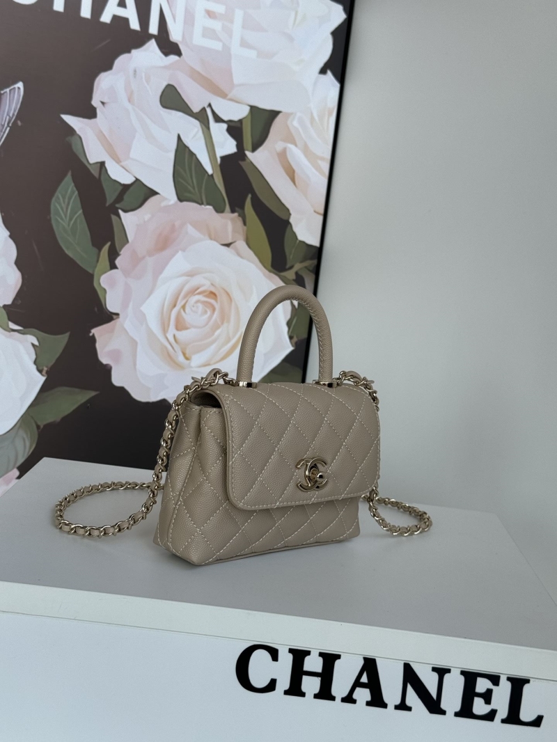 Ch**el top handle bags